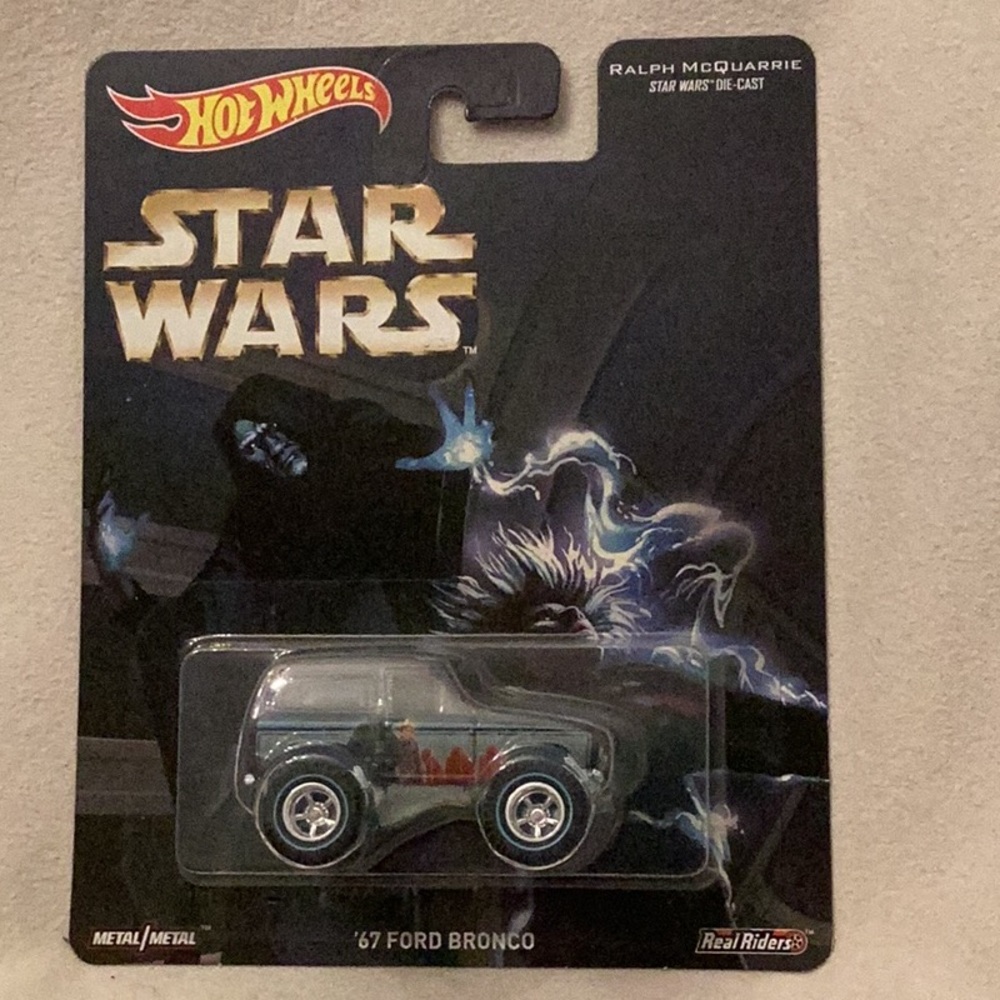 Hot Wheels Premium Star Wars '67 Ford Bronco Ralph McQuarrie ~ New ~ Real Riders